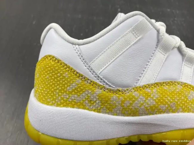 Cheap Husky Yellow AH7860-107 Air WMNS Jordan Snakeskin Low 11 0520